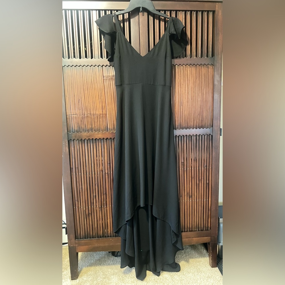 Express Black High Low Dress